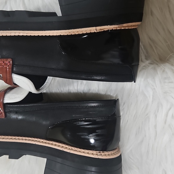 GIANNI BINI Barkley Leather Platform Loafer Size 9 - Picture 6 of 13